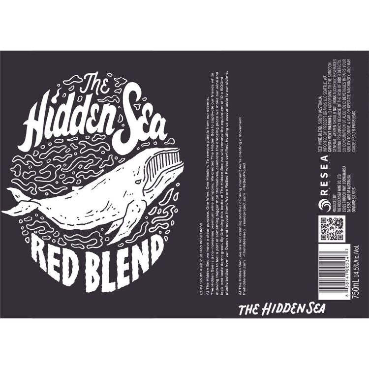 The Hidden Sea Red Blend South Australia 2020 - 750ML