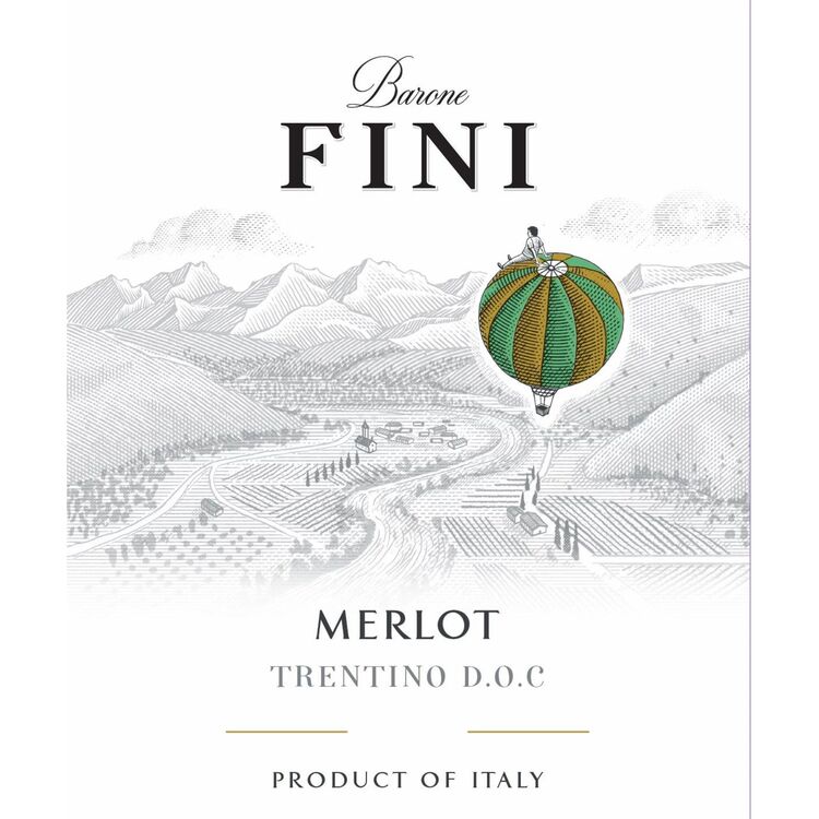 Barone Fini Merlot Trentino - 750ML - Front Label