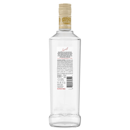 Smirnoff Whipped Cream Flavored Vodka 60 - 750ML - Back