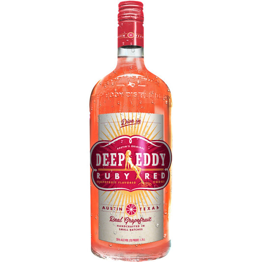 Deep Eddy Ruby Red Grapefruit Flavored Vodka 70 - 1.75L - Front