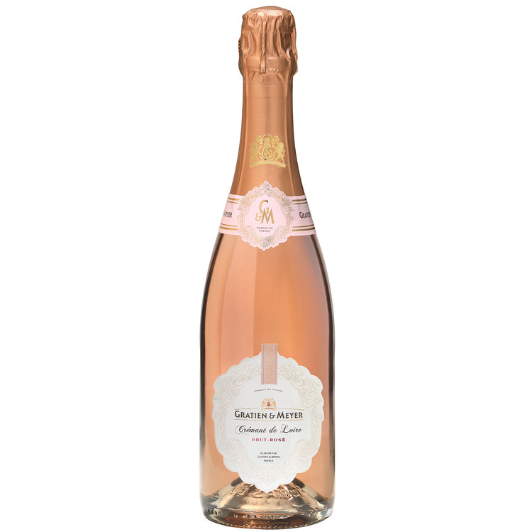 Gratien & Meyer Cremant De Loire Brut Rose - 750ML - Front