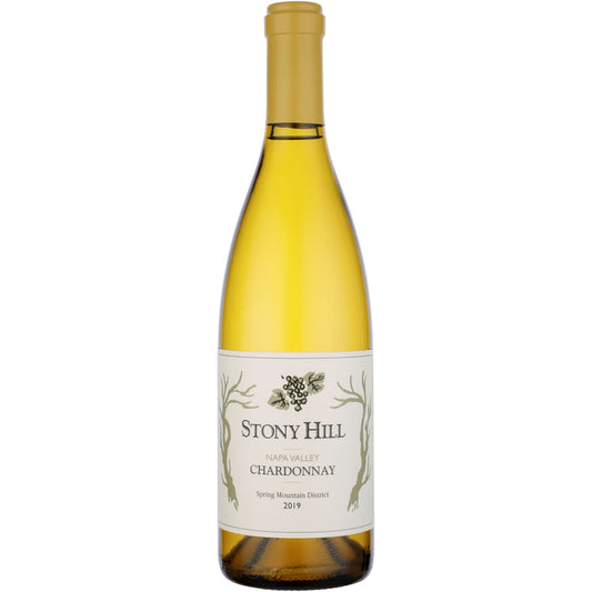 Stony Hill Chardonnay Spring Mountain District 2019 Wood Box - 750ML - Front