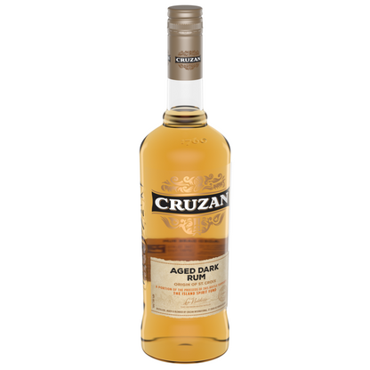 Cruzan Dark Rum Aged 2 Yr 80 - 750ML - Front Label