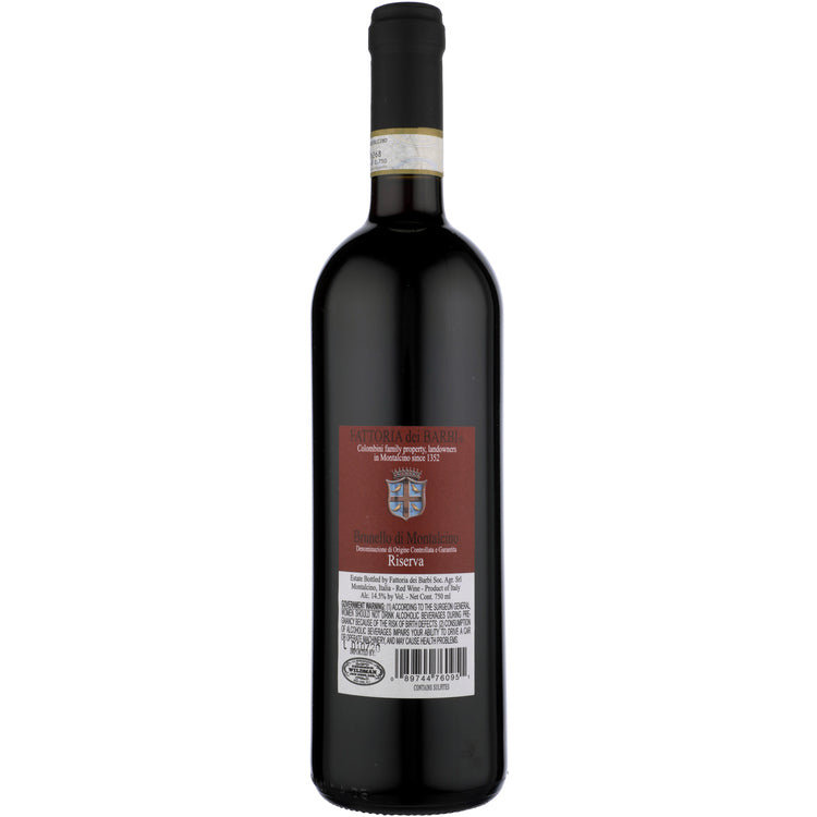 Fattoria Dei Barbi Brunello Di Montalcino Riserva 2015 - 750ML