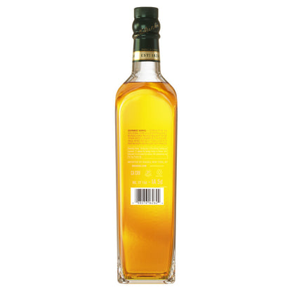 Johnnie Walker Blended Malt Scotch Green Label 15 Yr 86 - 750ML - Back