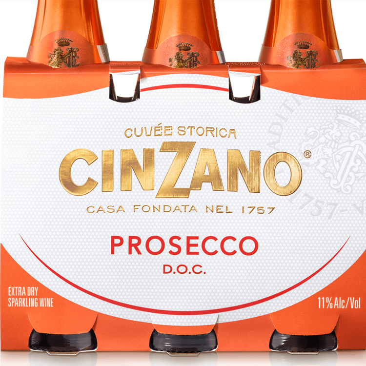 Cinzano Prosecco Cuvee Storica - 200ML - Front Label