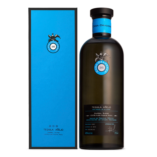 Casa Dragones Tequila Anejo Barrel Blend 80 - 375ML - Front