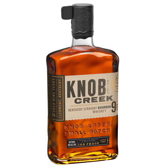 Knob Creek Straight Bourbon Small Batch 9 Yr 100 - 750ML - Front Label