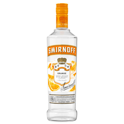 Smirnoff Orange Flavored Vodka 60 - 750ML - Front