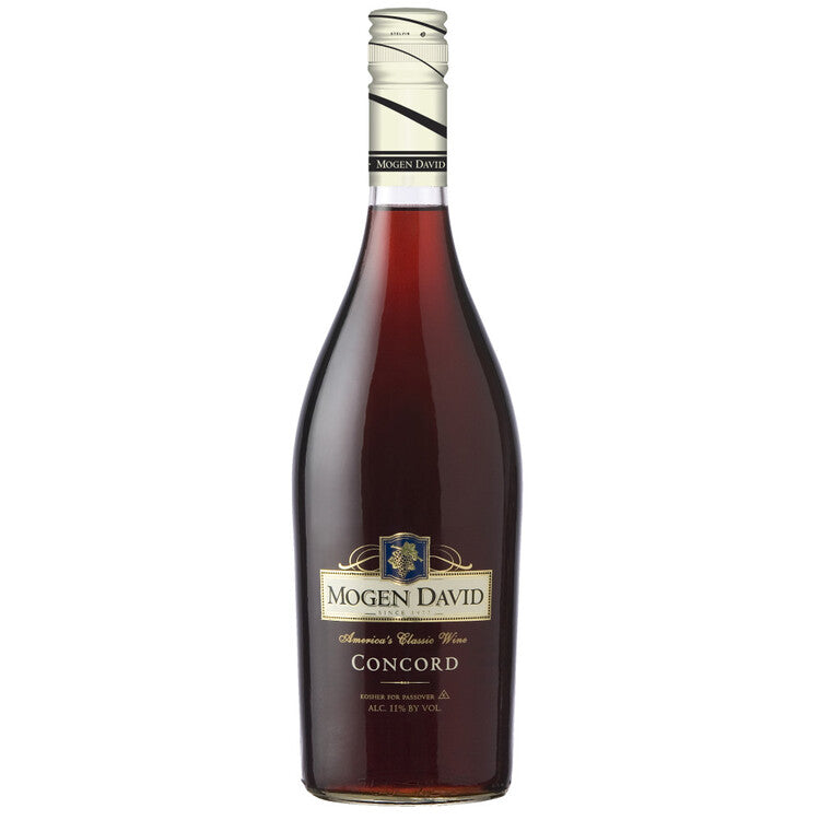 Mogen David Concord New York - 750ML - Front