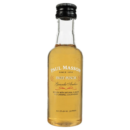 Paul Masson Fruit Punch Flavored Brandy Grande Amber 54 - 50ML