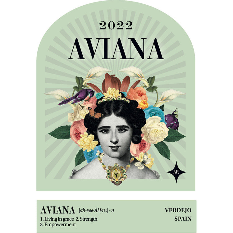 Aviana Verdejo Spain 2022 - 750ML - Front Label