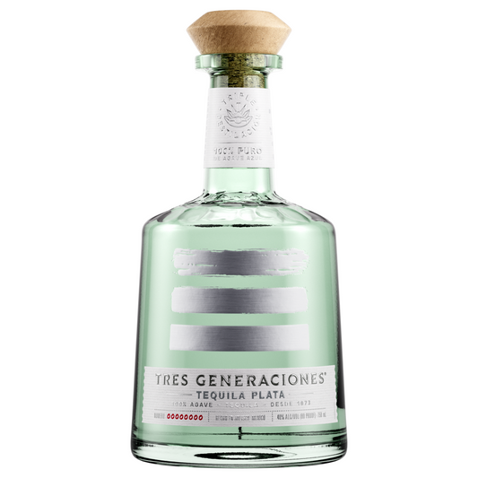 Tres Generaciones Tequila Plata 80 - 750ML - Front