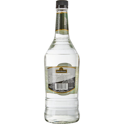 Hiram Walker Peppermint Schnapps 90 - 1.0L - Back