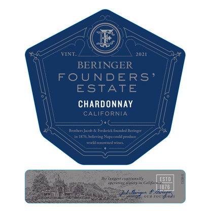 Beringer Founders' Estate Chardonnay California - 1.5L