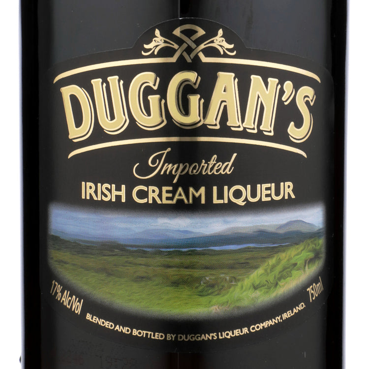 Duggans Irish Cream 34 - 750ML - Front Label