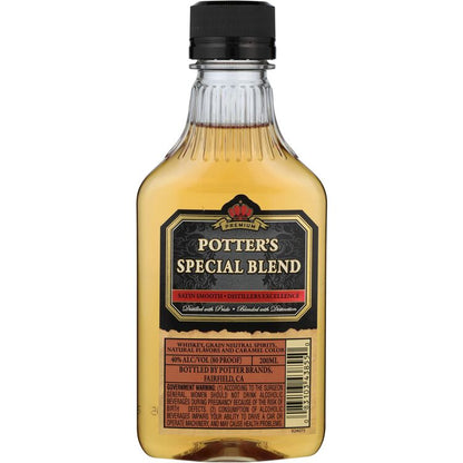 Potter's Blended American Whiskey Special Blend 80 - 200ML - Front