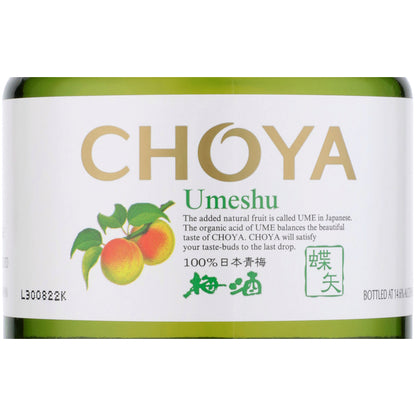 Choya Plum Wine Umeshu With Fruit - 500ML - Front Label