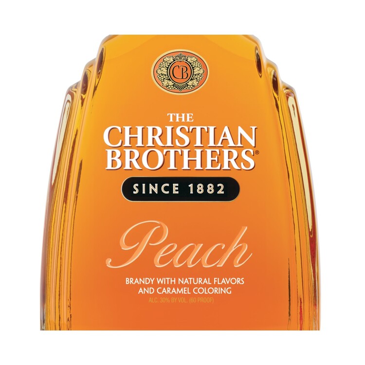 Christian Brothers Peach Flavored Brandy 60 - 750ML - Front Label