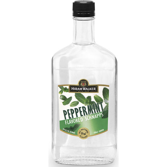 Hiram Walker Peppermint Schnapps 90 - 200ML - Front