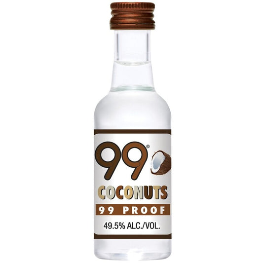 99 Brand Coconut Schnapps 99 - 50ML - Front