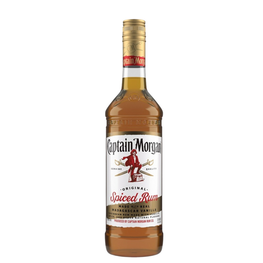 Captain Morgan Spiced Rum Original Real Madagascar Vanilla 70 - 200ML - Front