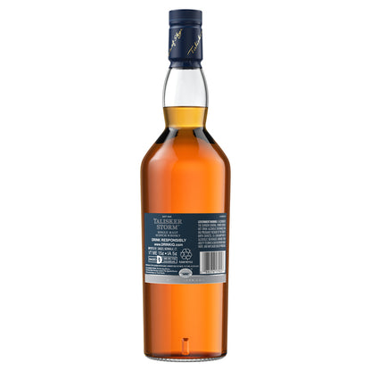 Talisker Single Malt Scotch Storm 91.6 - 750ML - Back