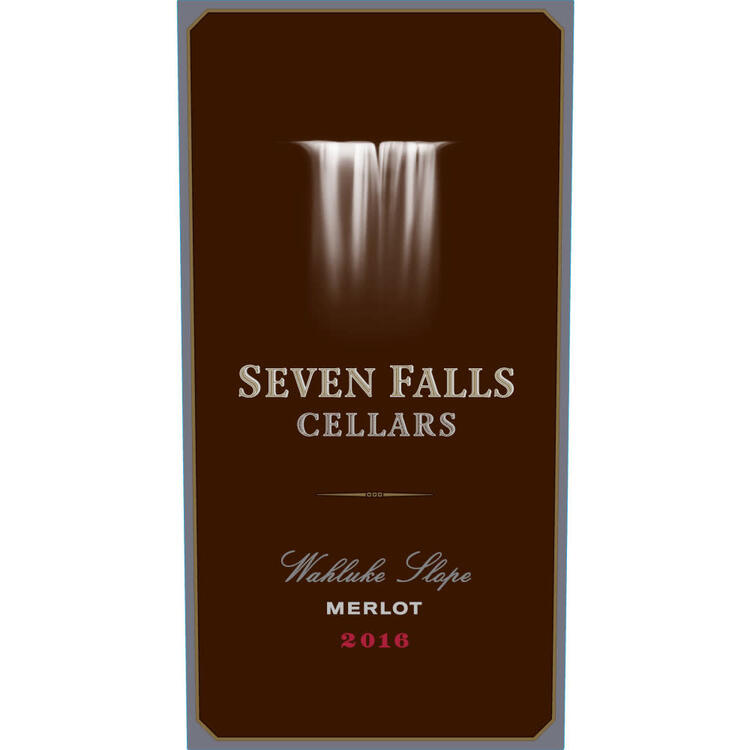 Seven Falls Cellars Merlot Wahluke Slope 2020 - 750ML - Front Label
