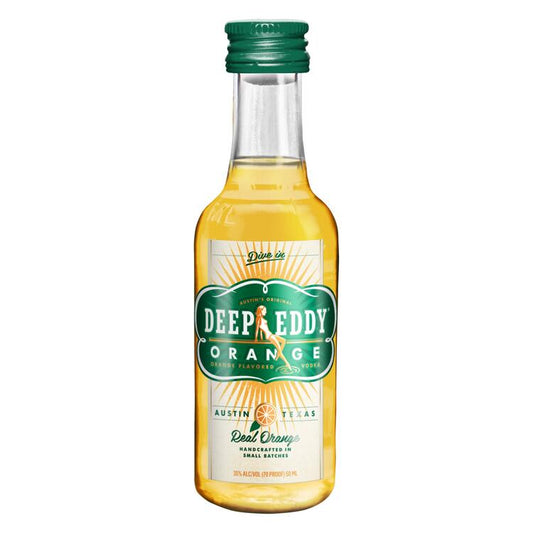 Deep Eddy Orange Flavored Vodka 70 - 50ML - Front