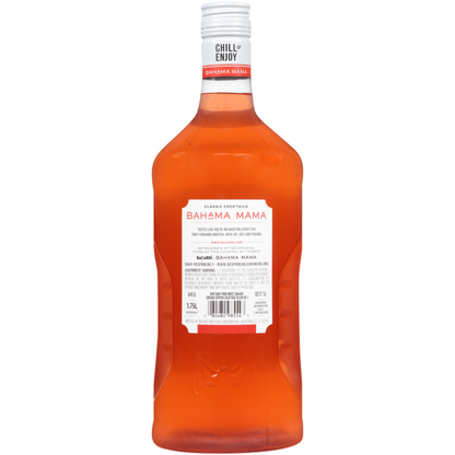 Bacardi Bahama Mama Classic Cocktails 25 - 1.75L - Back
