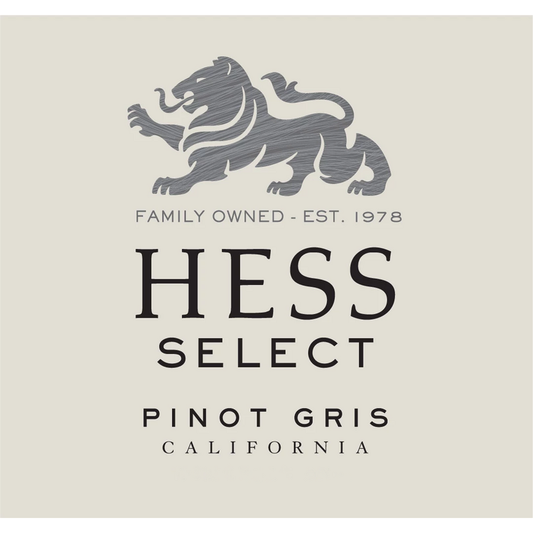 Hess Select Pinot Gris California 2024 - 750ML - Front Label