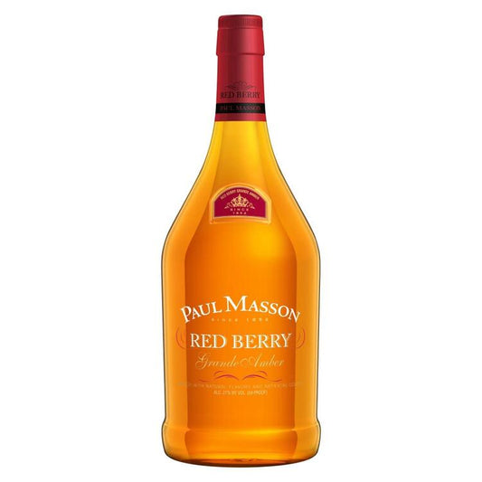 Paul Masson Red Berry Flavored Brandy Grande Amber 54 - 1.75L - Front