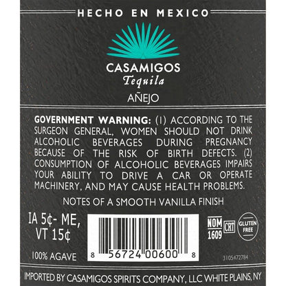 Casamigos Tequila Anejo 80 - 1.0L