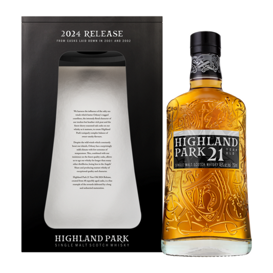 Highland Park Single Malt Scotch 21 Yr 92 - 750ML - Front