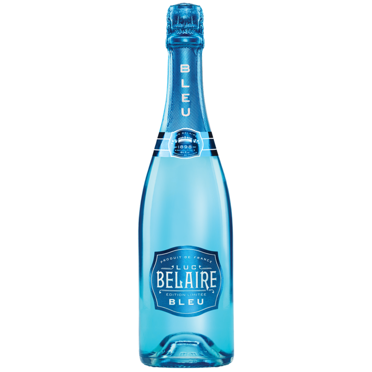 Luc Belaire Bleu Sparkling Wine France - 750ML - Front