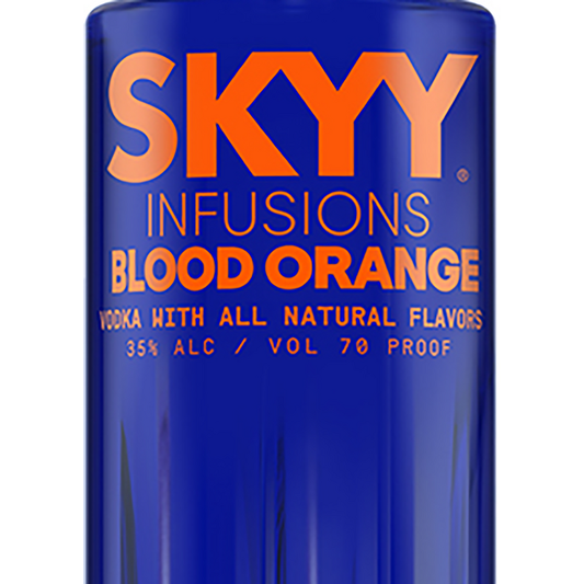Skyy Blood Orange Flavored Vodka Infusions 70 - 750ML - Front Label