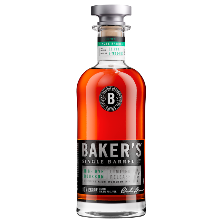 Baker'S Straight Bourbon Single Barrel High Rye Bourbon Limited Releas - 750ML