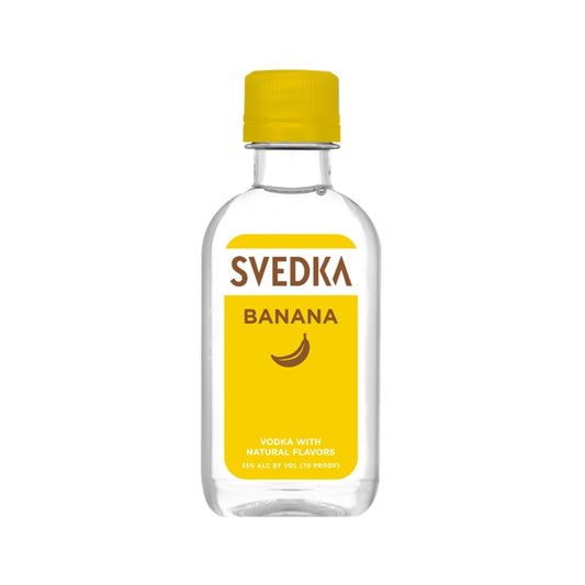 Svedka Banana Flavored Vodka 70 - 100ML - Front