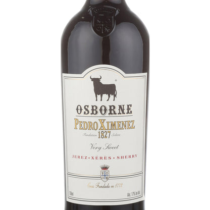 Osborne Sherry Px - 750ML - Front Label