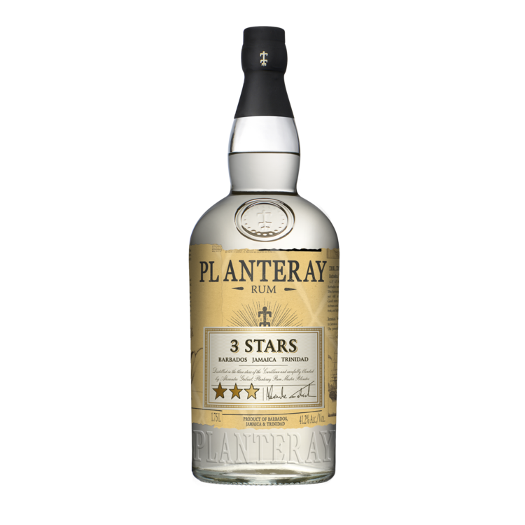 Planteray Light Rum 3 Stars 82.4 - 1.75L - Front