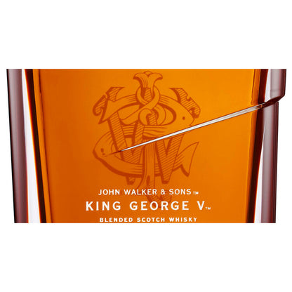Johnnie Walker Blended Scotch Blue Label King George V Edition 86 - 750ML - Front Label