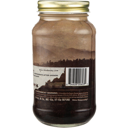 Ole Smoky Mountain Java Cream Liqueur 35 - 750ML - Back