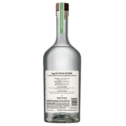 Codigo 1530 Mezcal Artesanal Joven 84.4 - 750ML - Back