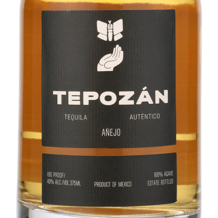 Tepozan Tequila Anejo 80 - 375ML - Front Label