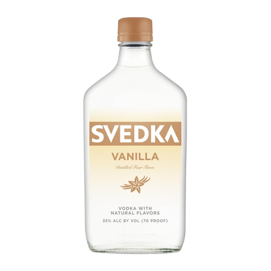 Svedka Vanilla Flavored Vodka 70 - 375ML - Front
