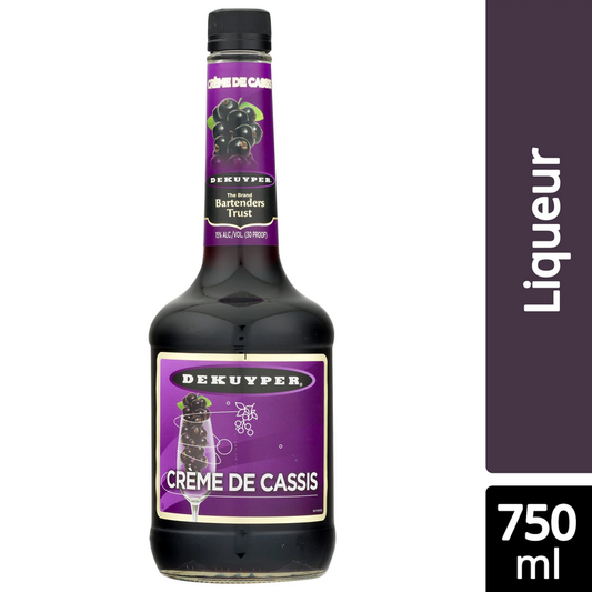 Dekuyper Creme De Cassis 30 - 750ML - Front