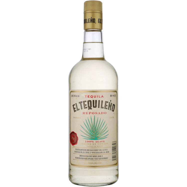 El Tequileno Tequila Reposado 80 - 1.0L - Front