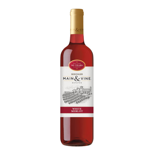 Beringer Main & Vine White Merlot California - 750ML - Front
