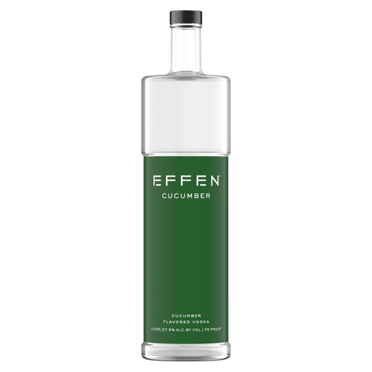 Effen Cucumber Flavored Vodka 75 - 1.0L - Front
