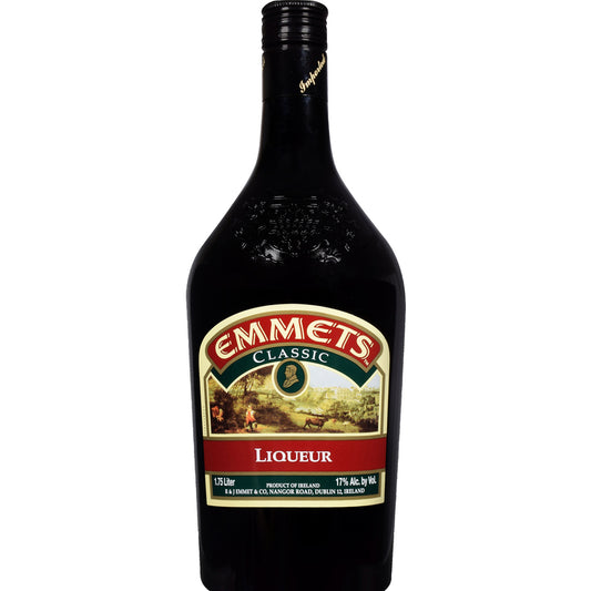 Emmets Irish Cream Liqueur 34 - 1.75L - Front
